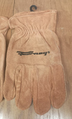 Lot of 2: Forney Premium Cowhide Leather Fencer Work Gloves Mens XXL (2 Pairs)