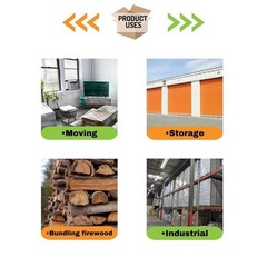Industrial Strength Mini Hand Stretch Wrap Choose: Size, Gauge, Color & Rolls