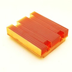 1.6 LBS Heavy Duty Pure Copper Heatsink Skiving Fin (3.5 x 3 x 1 INCH)