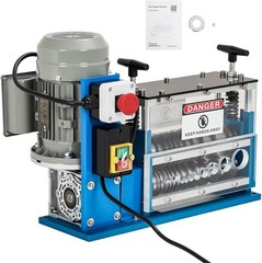 370W Electric Wire Stripping Machine Portable 0.06″-1.5″ Scrap Cable Stripper