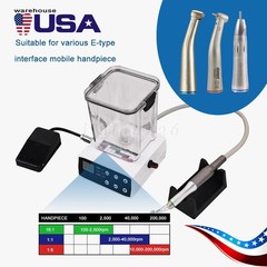 SANDENT Dental Brushless LED Electric Micro Motor 1:1/1:5 Increasing Handpiece