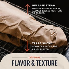 Brown Kraft Butcher Paper Roll – 18 Inch x 100 Feet – USA Made – Food-Grade Pape