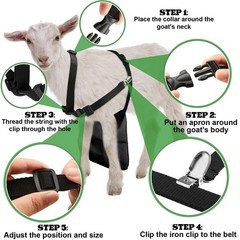 Kajaia Goat Apron Anti Breeding Sheep Skirt Control Buck Anti Mating With