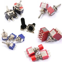 Toggle Switch 2/3/4/6/9/12 Pin 2 3 Position for Boat Car Dashboard Model Railway