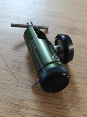 Roscoe O2 Regulator RMI-08Mini 50 PSi Brass Sleeved
