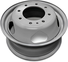 2011-2026 Chevy Silverado 3500HD 8 Lug 17 Inch Dually Wheel OE Replacement Rim
