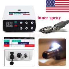 Dental Brushless LED Electric Micro Motor E-Type / 1:5 Fiber Optic LED Handpiece