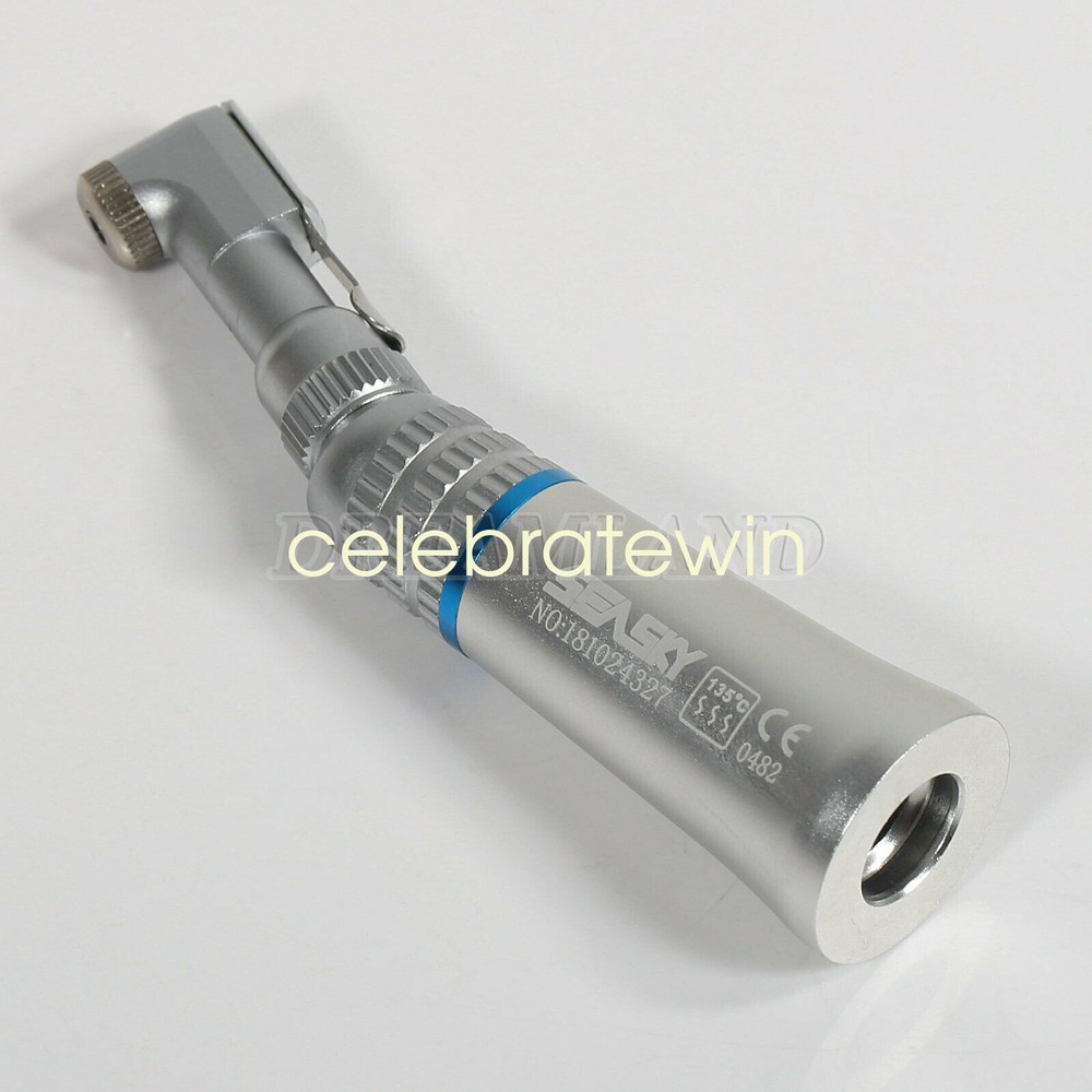 Dental Low Speed Latch Contra Angle w/ 4-Hole Air Motor Handpiece AD