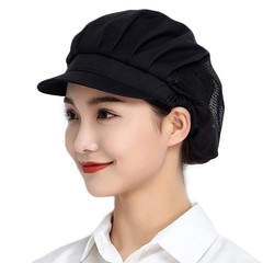1pc Chef Hat Food Service Hairnets Kitchen Cooking Cap for Women HT001B1