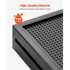40×18 in Programmable LED Scrolling Sign Digital Display Board P6 Full-color