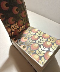 Handmade White Fabric Mushroom Blank Watercolor-book Arches Paper – 6 in. x 4 in