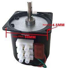 US Stock Synchronous Motor 60KTYZ AC 110V 60Hz 2.5rpm CW/CCW 14W 30kg Gear Motor