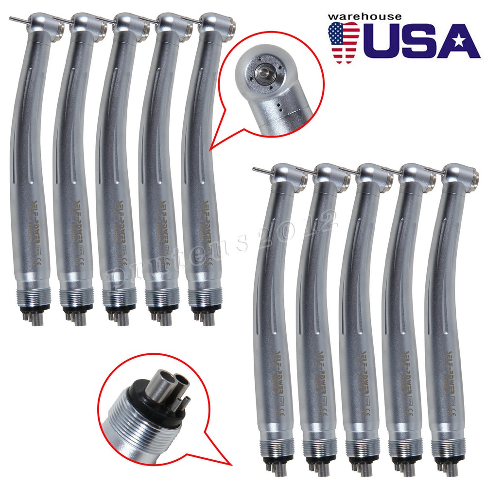 10 * Dental 4 Hole High speed Handpiece Turbina NSK Style Standard Head STNABM