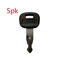 5pk Kubota Skid Steer Track Loader & Mini Excavator Ignition Key with Logo 459A