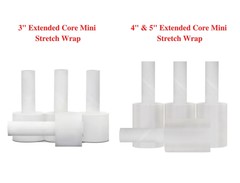 Shrink Wrap Stretch Film Clear with Handle Heavy Duty Select: Size & Rolls