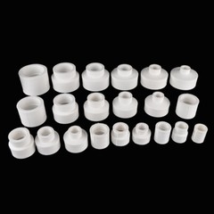 White PPR Pipe Fitting Straight Reducing/Equal Diameter 20/25/32/40/50/63mm