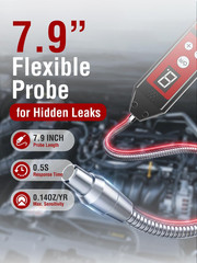 WJL-6000PRO Refrigerant Freon Leak Detector UV LED Car AC HVAC R134A R22 R410A