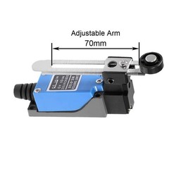 ME 8108 Momentary Limit Switch Travel Switch Adjustable Roller Lever Arm NC NO