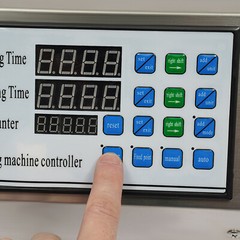 5L 6 Head Semi-automatic Liquid Filling Machine Electric Bottle Filler Stainless