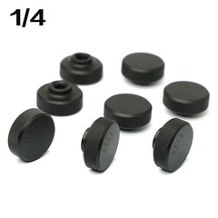 Butterfly Wing Thumb Screws UNC 1/4-20 Aluminum Knurled Thumb Nuts For Camera