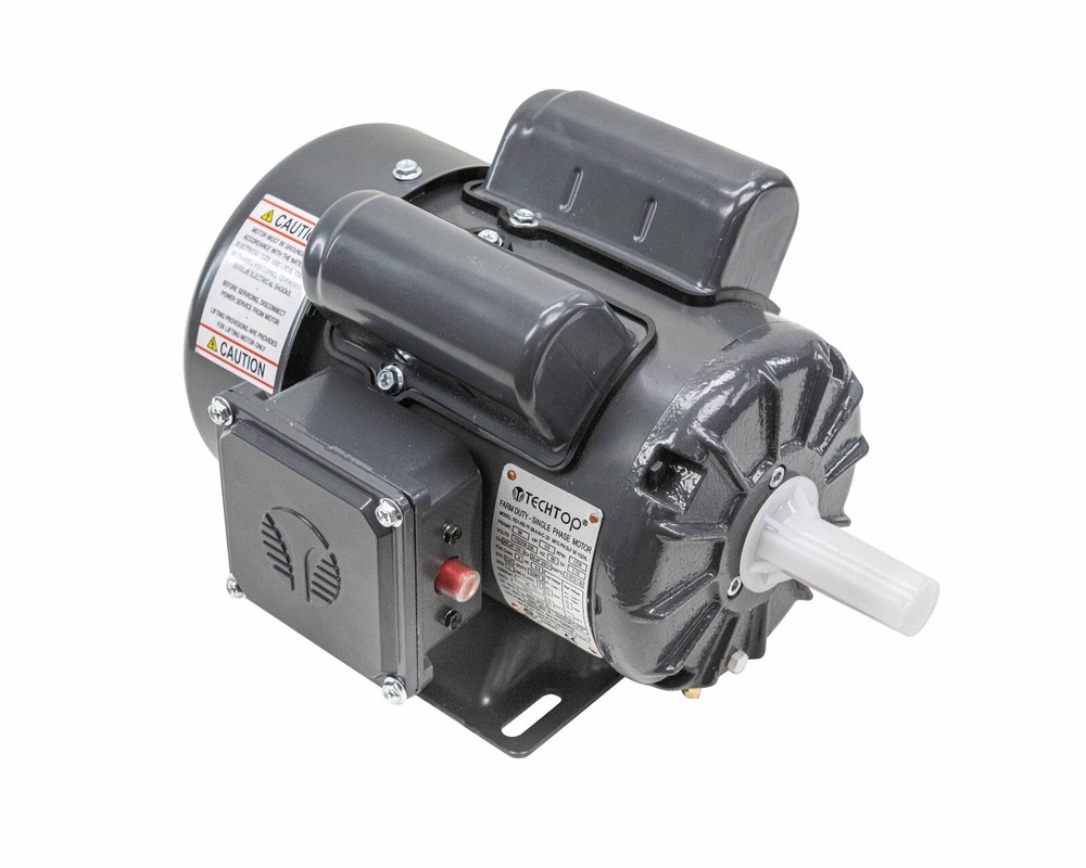 Techtop RD1-RS-TF-56-4-B-C-.5 Motor 1/2 HP 1800 Rpm 1-PH 115/208-230 V 56 Frame