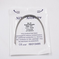 10 Pcs Dental Orthodontic Super Elastic Niti Arch Wire Round 012-020 Upper Lower