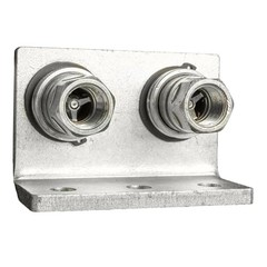 Hydraulic Quick Release Coupling Double Bracket Female 1/2” Body x 1/2” BSP