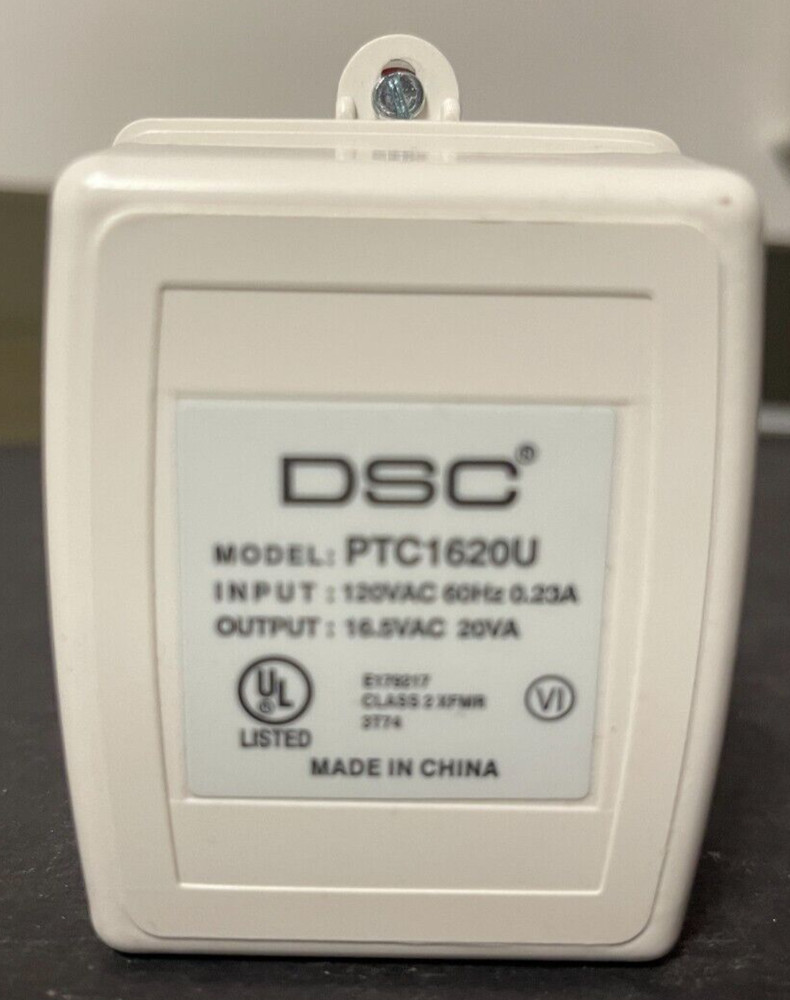 Brand New DSC PTC1620U Power Transformer 16.5VAC 20VA NEW SCREW TERMINAL