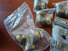 Lot of 13 SHARKBITE TECTITE FITTINGS PLUMBING TEE ELBOW ADAPTER NEW GREAT PRICE!
