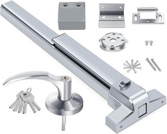 Panic Bar for Exit Door Commercial Emergency Push Bar Lock Stainless Steel