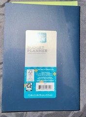 Pen+Gear Budget Planner Dark Blue, New 5.5″ x 7.5″ 80 Pages