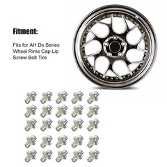 25 Pcs Wheel Rim Rivets Lip Rivets Nuts