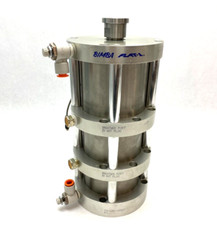 Bimba FO3-1252-4RMMT FLAT-1 Pneumatic Cylinder 3-Stage 4″ Bore 2″ Stroke