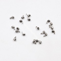 Dental Orthodontic Crimpable Hook Torque Spring Lingual Buttons Long Short Stop