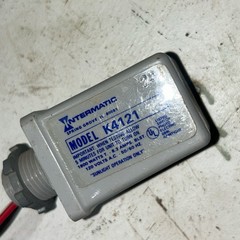 Intermatic K4121 Stem Mount Thermal Photocontrol Light Sensor 120V 1800W