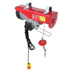 Mini Electric Hoist 1760lbs 14ft/4.2m Crane Winch Wired Remote Control 1350W