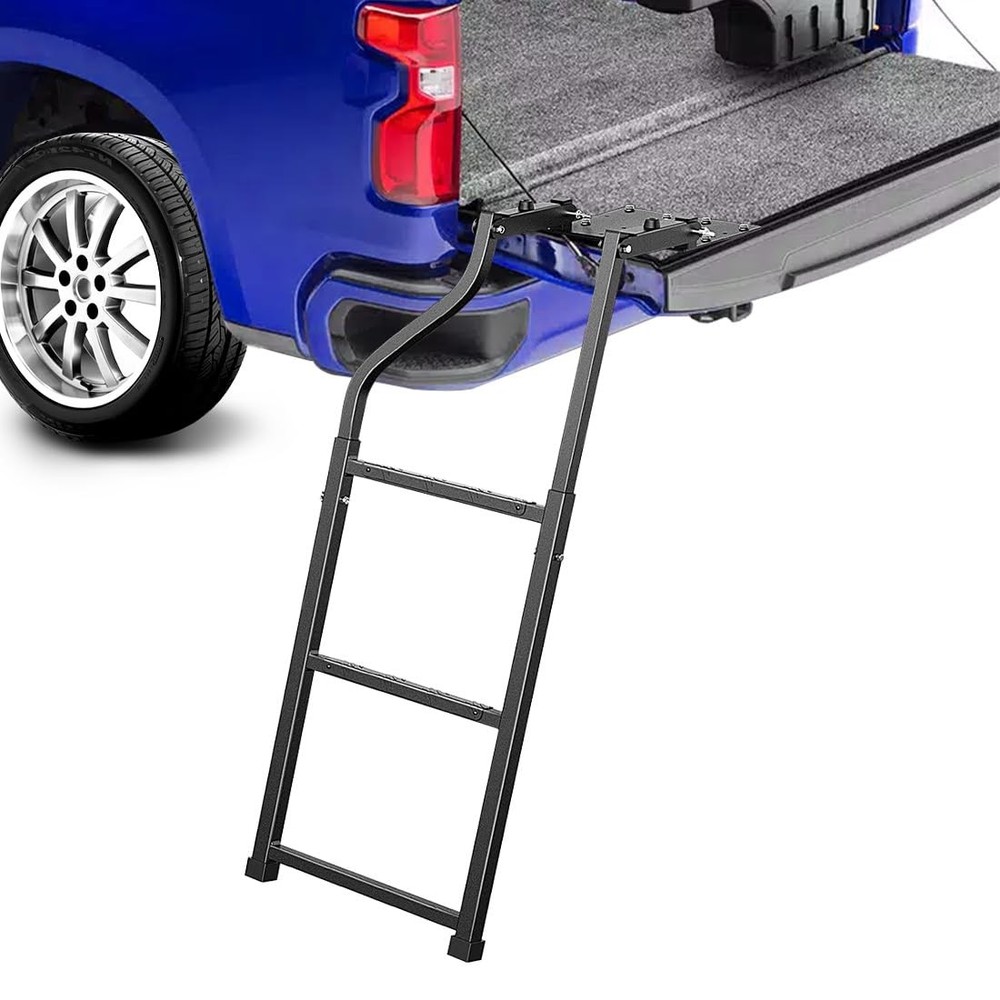 Tailgate Ladder Pickup Truck Accessories Universal Extension Step Ladder with…
