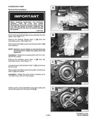 Bobcat 773 Skid Steer Loader Workshop Service Shop Repair Manual 6900092