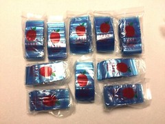 Apple Mini Zip Resealable Bags 1.5″ x 1″ Blue Baggies 1510 1000ct. NEW