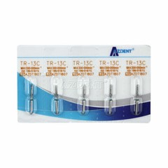 100Pcs 100Types Dental Diamond Burs Round Head FO EX TR For High Speed Handpiece