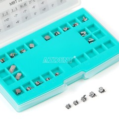 AZDENT Dental Orthodontic Self-Ligating Brackets Braces Roth MBT 022 Hooks 345