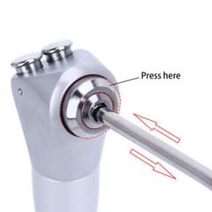 Dental 1:5 Increasing Handpiece Contra Angle LED Fit KAVO NSK Electric Motor AAA