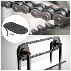 #25/04C-1 Roller Chain 10 Feet with 2 Free Chain Master Links 480 Links
