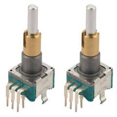 2/4/6/10Pack Dual Axis Rotary Encoder With Switch 30 Positioning Number 15 Pulse