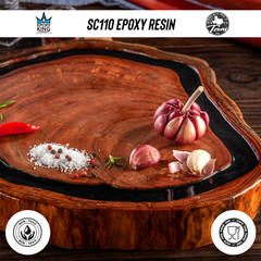 EPOXY RESIN 6 GALLON KIT * CLEAR * UV RESISTANT * LAMINATING * FIBERGLASS * BOAT