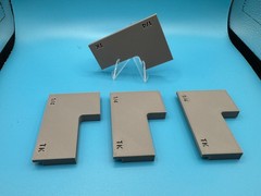 PLA 3D Print Door casing and trim reveal jig – 1/4″ in (0.25) 4pc Set Gray