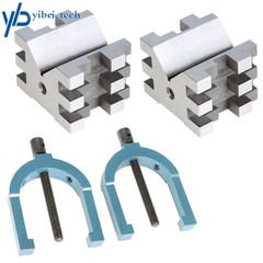 2-3/8″ × 2-3/4″ × 2″ Precision Multi-Use V-Block and Clamp Set Hardened Steel
