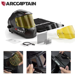 ARCCAPTAIN Intelligent Auto-Shade Welding Helmet Auto-Darkening 180° Panoramic