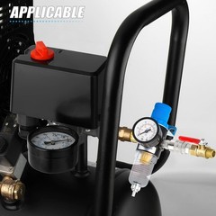 Air Compressor Pressure Switch Control Valve 120-150 PSI 110V-240V 4-way Repl…