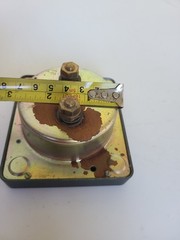 Vintage Hewlett Packard 0…100 PERCENT MODULATION Panel Meter, HP1120-0075